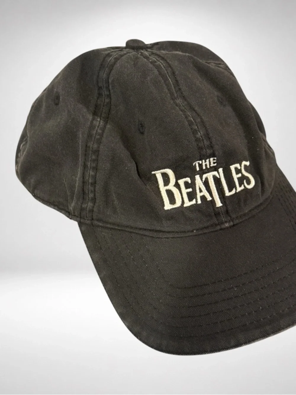 The Beatles A Hard Day’s Night 2005 Vintage Black Baseball Cap Hat Adjustable